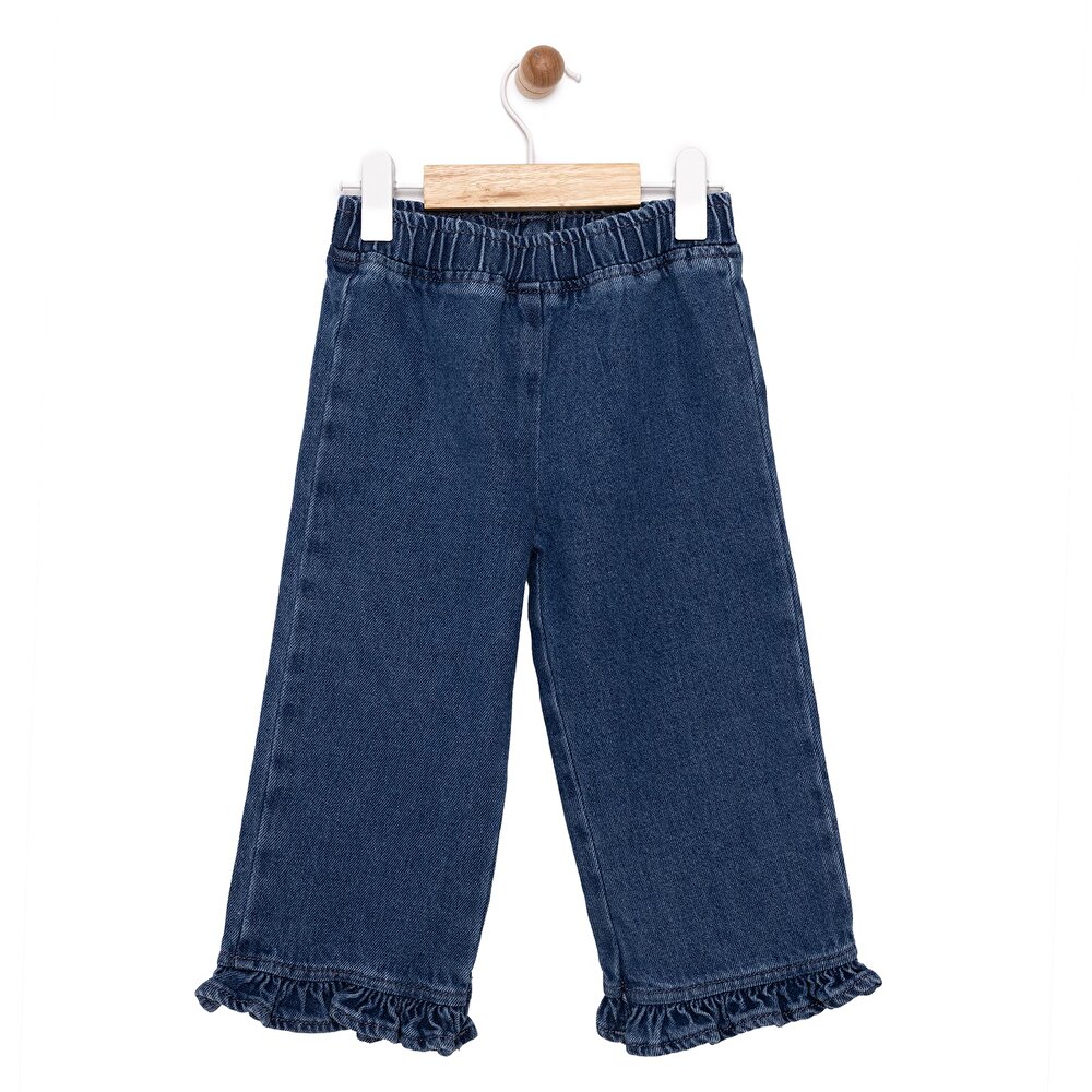 Tulip Kız Denim Pantolon Kız Bebek