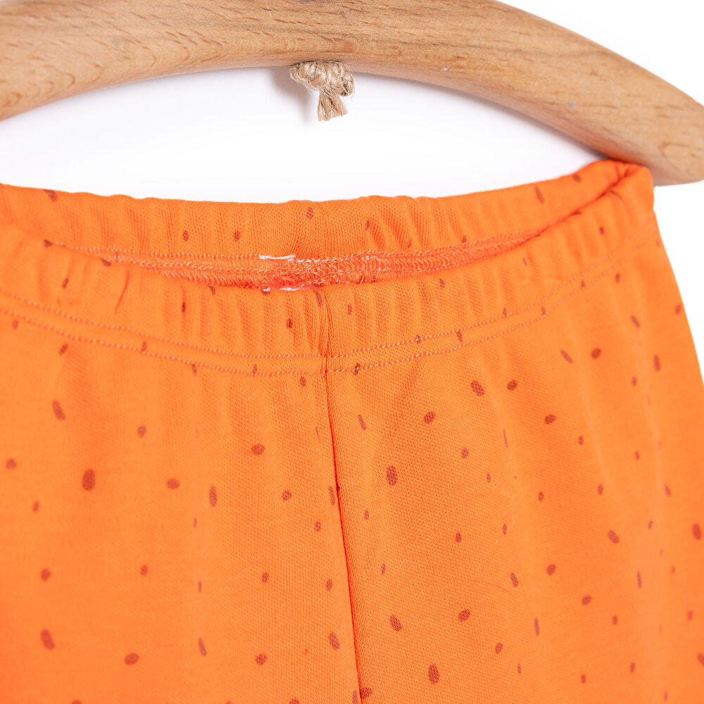 Yenidoğan Arkası Nakışlı Patikli Alt Erkek Bebek