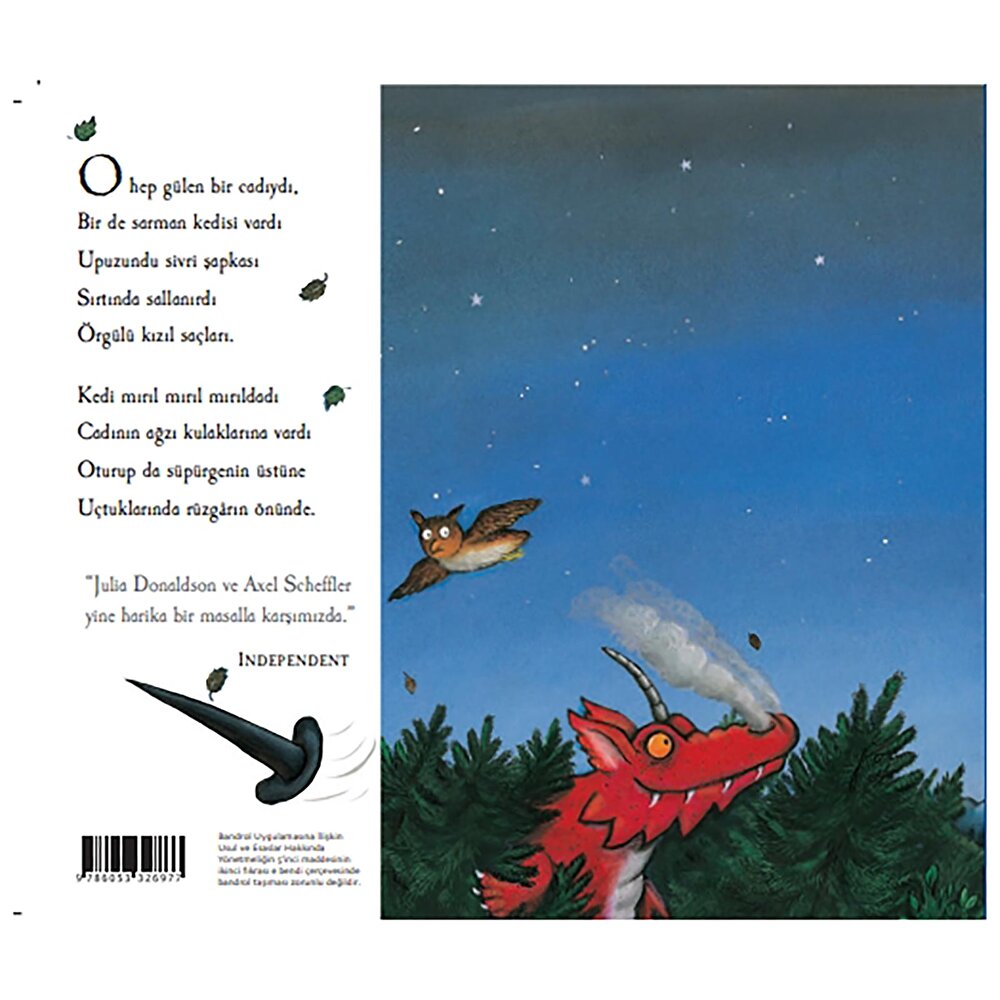 Uçan Süpürge İyi Yürekli Cadı Ve 4 Kafadar