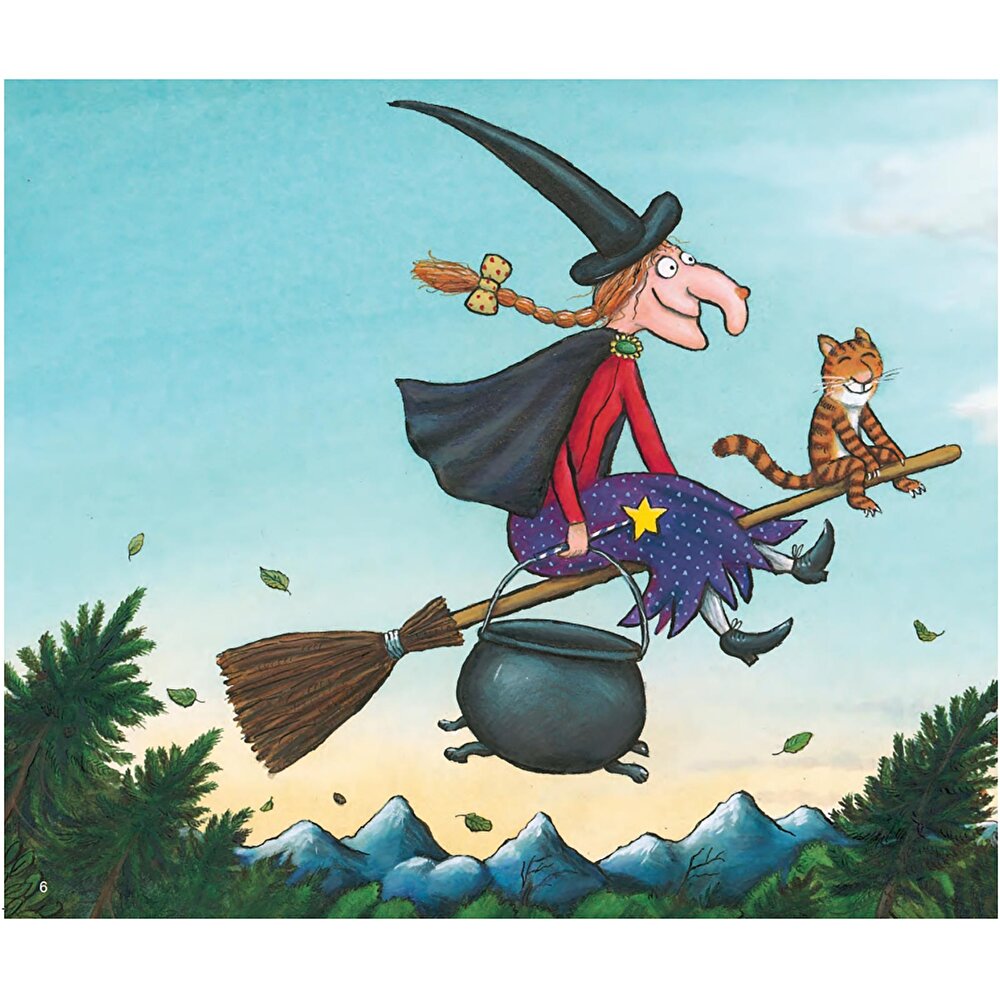 Uçan Süpürge İyi Yürekli Cadı Ve 4 Kafadar