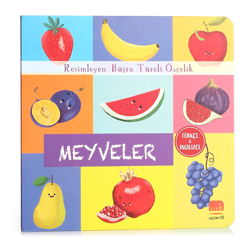 Uçanfil Meyveler Eğitici Bebek Kitabı