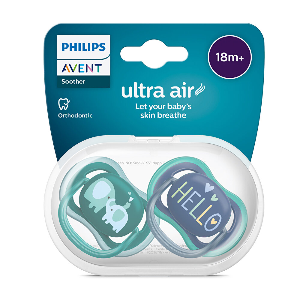 Ultra Air Emzik 18+ Ay,  2'li Paket, Erkek
