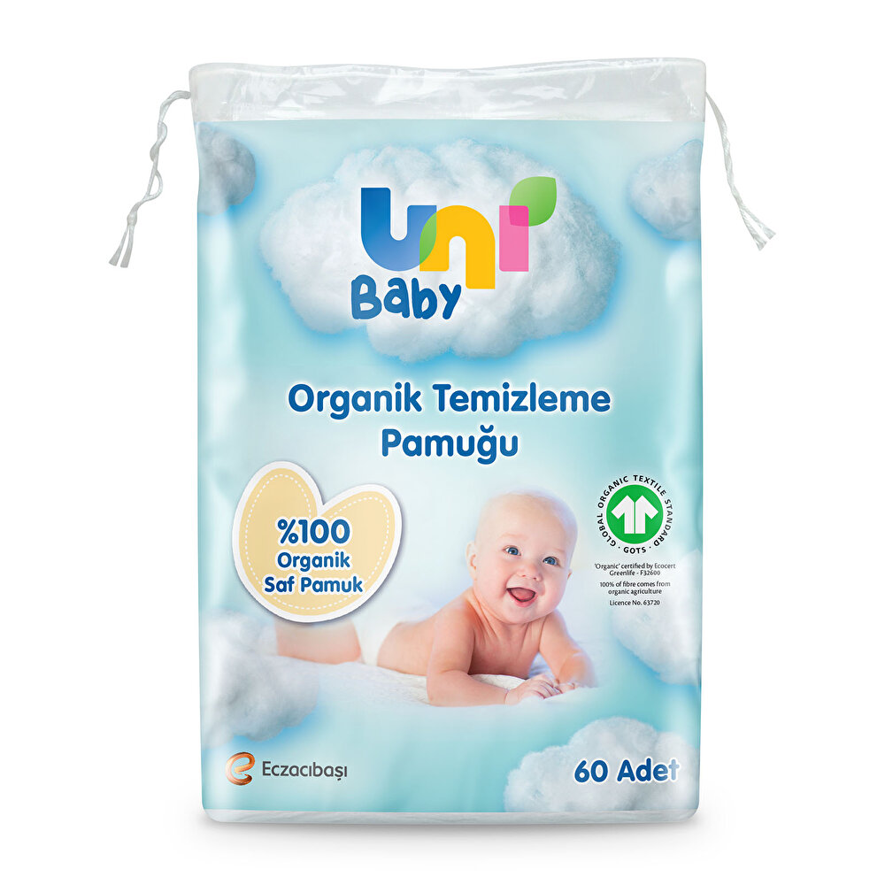 Bebek Temizleme Pamuğu 60 Adet