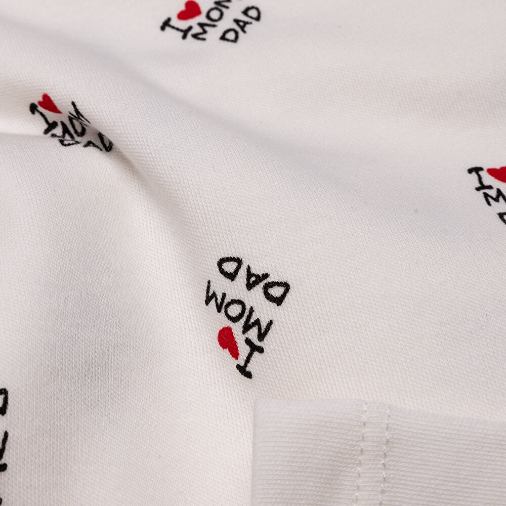 Unisex 10lu Hastane Çıkışı İnterlok V Yaka Uzun Kol Patikli Paça