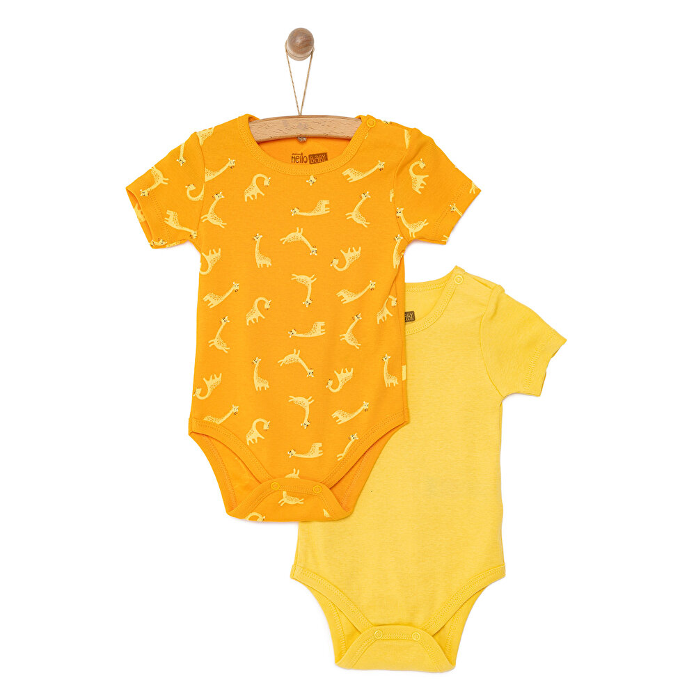 Unisex 2li Kısa Kol Body Unisex