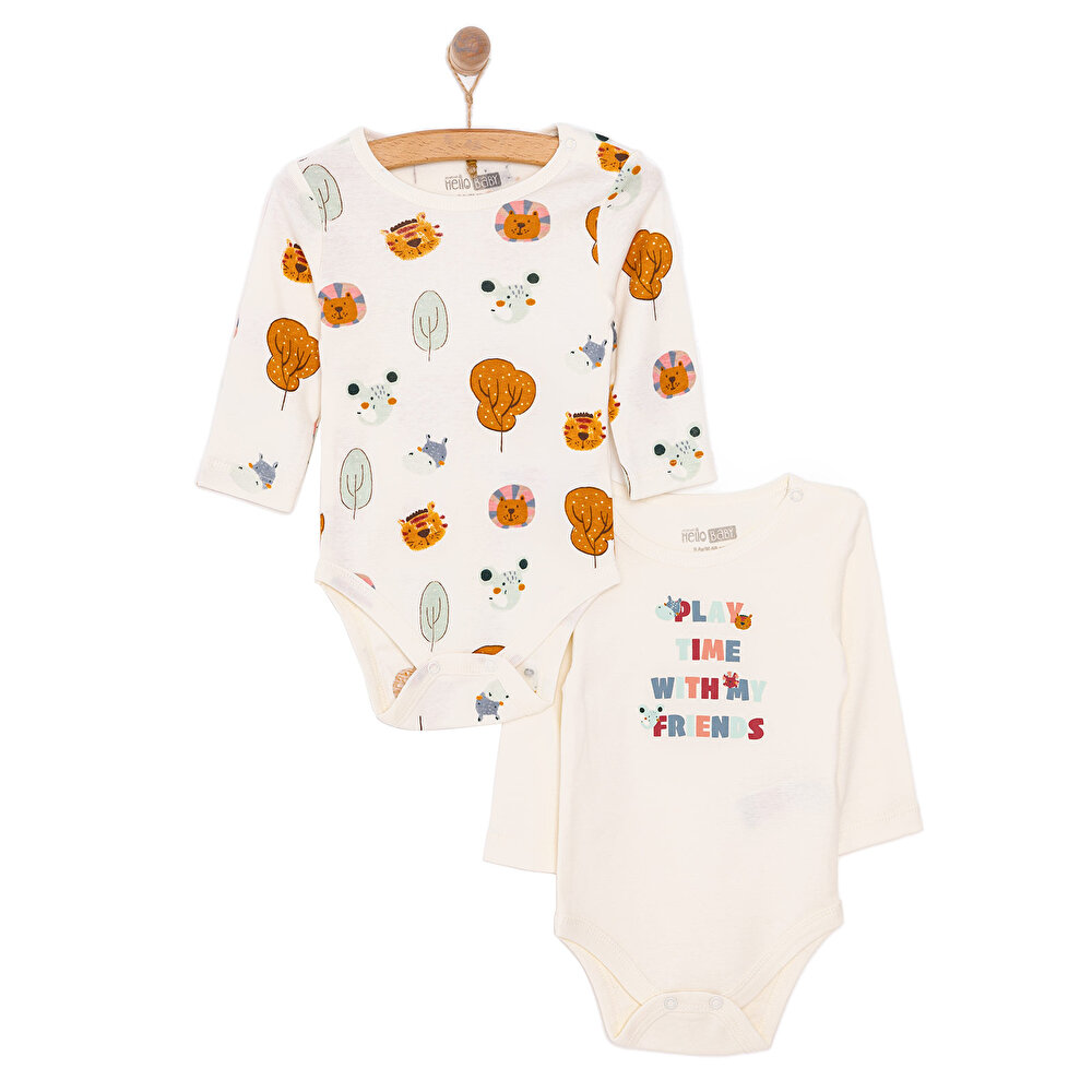 Unisex 2li Uzun Kol Body Unisex