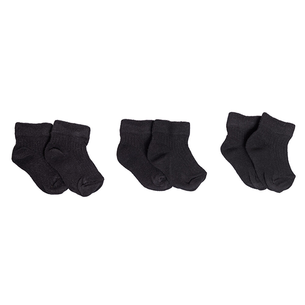 Unisex 3'lü Bilek Çorap Unisex