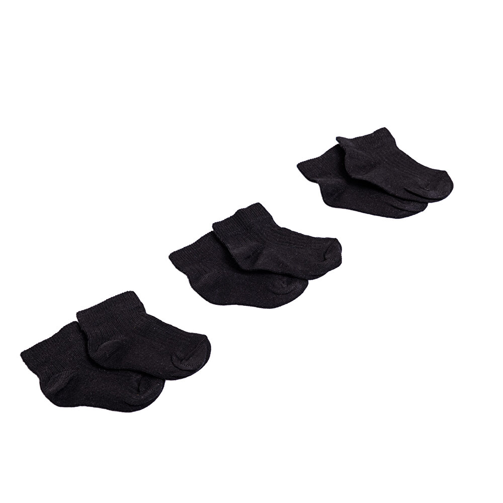 Unisex 3'lü Bilek Çorap Unisex