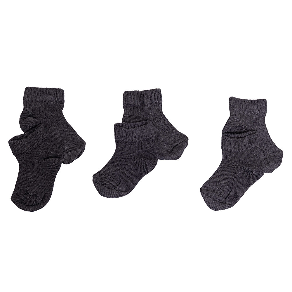 Unisex 3'lü Bilek Çorap Unisex