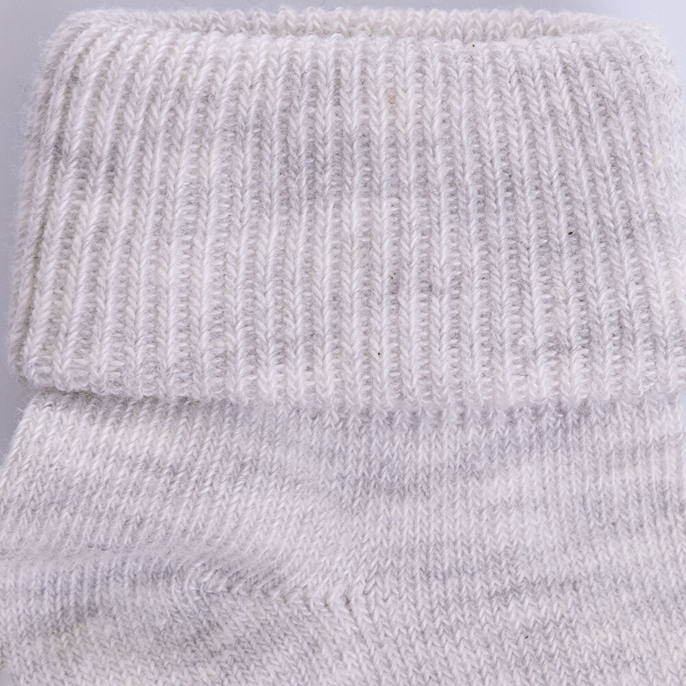 Unisex 3lü Kıvrık Çorap