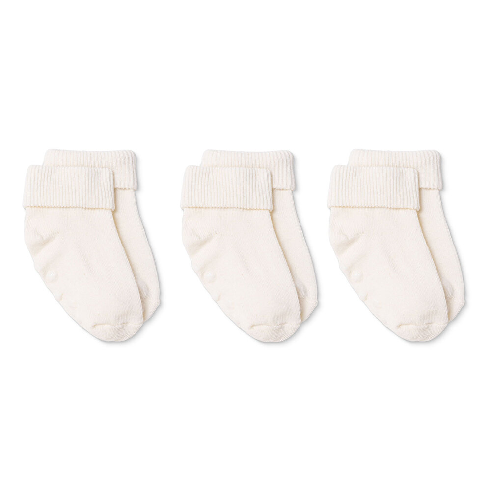 Unisex 3lü Kıvrık Çorap