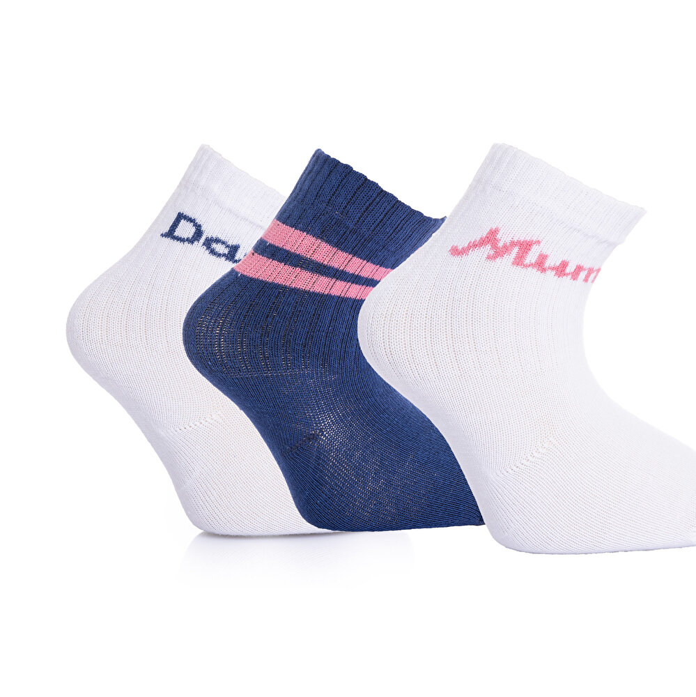 Unisex 3lü Soket Çorap Unisex