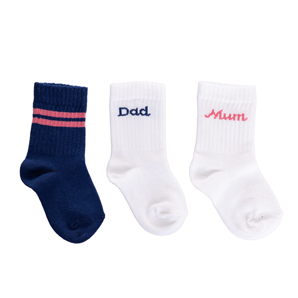 Unisex 3lü Soket Çorap Unisex