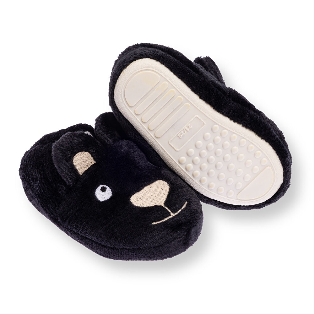 Unisex Ayı Figürlü Panduf Wellsoft Örme