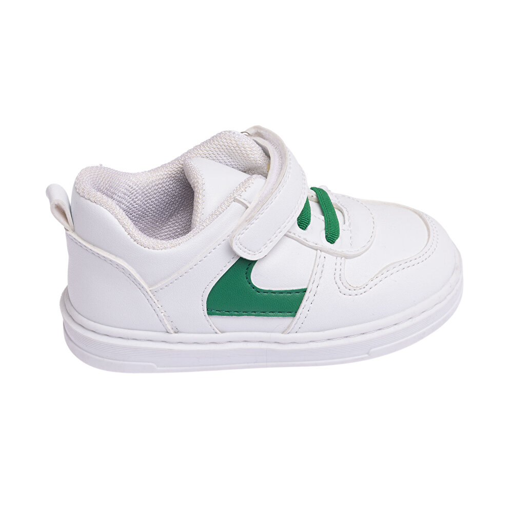 Unisex Bebek Spor Ayakkabı Suni Deri Cırt Cırtlı