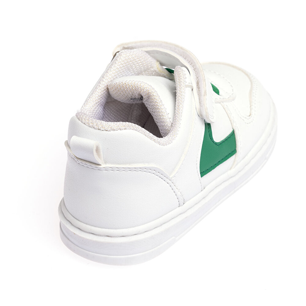 Unisex Bebek Spor Ayakkabı Suni Deri Cırt Cırtlı