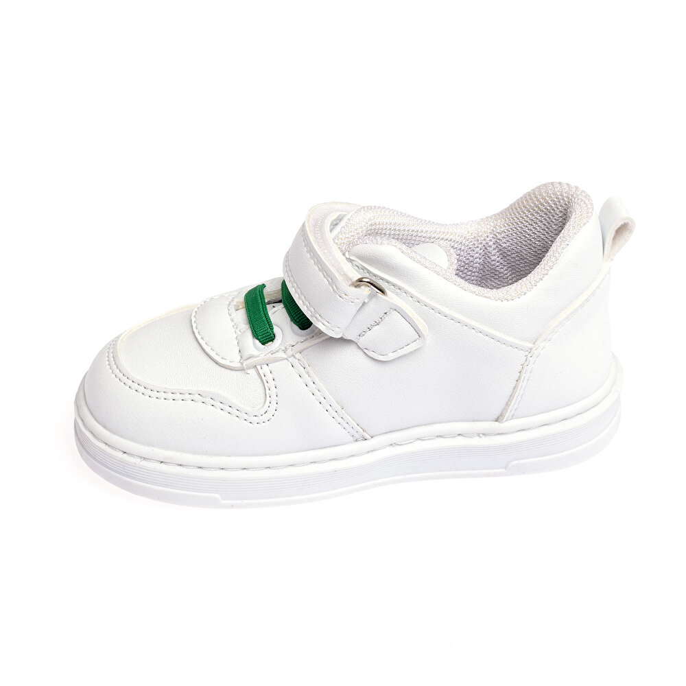 Unisex Bebek Spor Ayakkabı Suni Deri Cırt Cırtlı