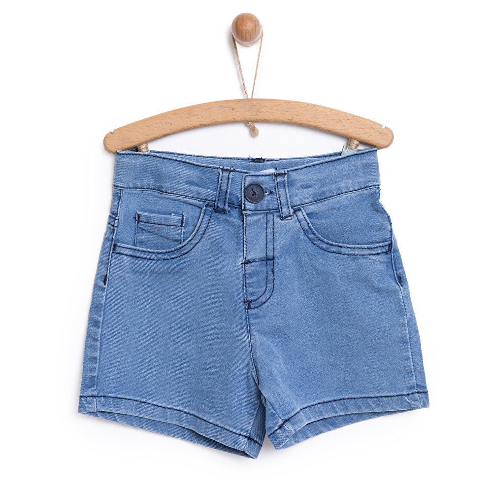 Unisex Denim Şort Unisex