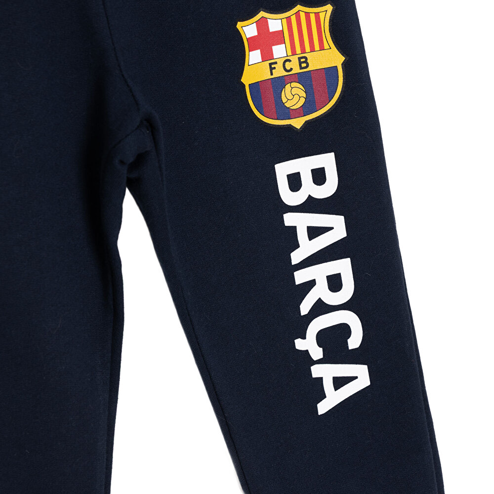 Unisex Eşofman Alt İki İplik Bisiklet Yaka Lastikli Paça