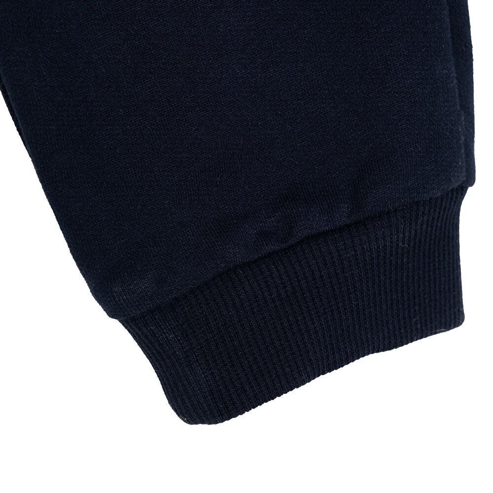 Unisex Eşofman Alt İki İplik Bisiklet Yaka Lastikli Paça