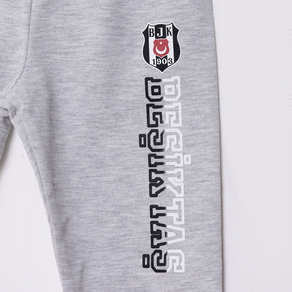 Unisex Eşofman Alt İki İplik Lastikli Paça