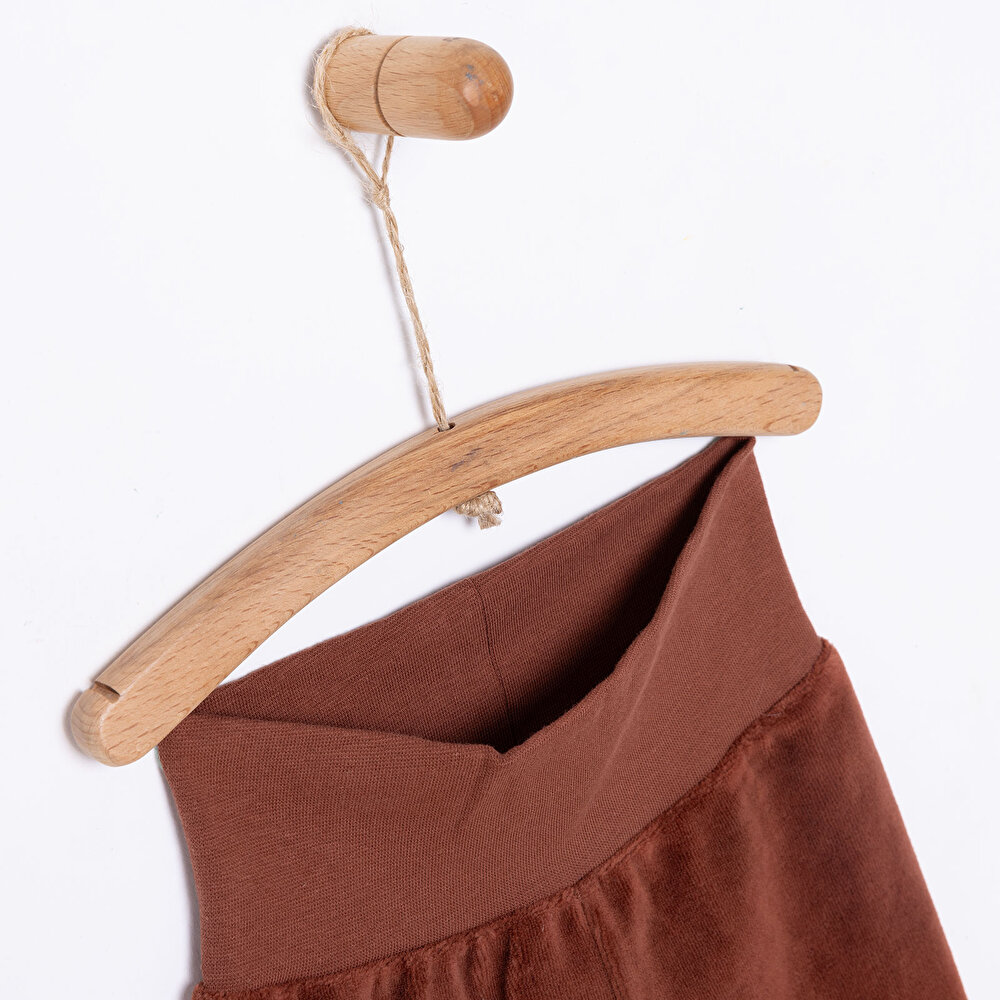 Unisex Kadife Patikli Alt Unisex