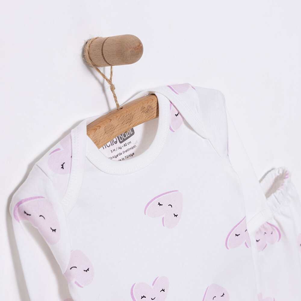 Unisex Kalp Body-Patiksiz Alt Unisex