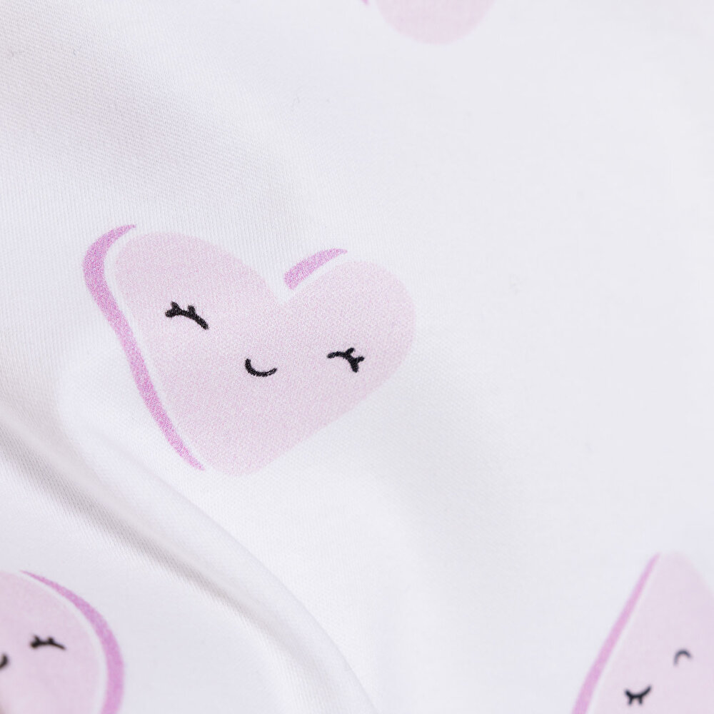 Unisex Kalp Body-Patiksiz Alt Unisex