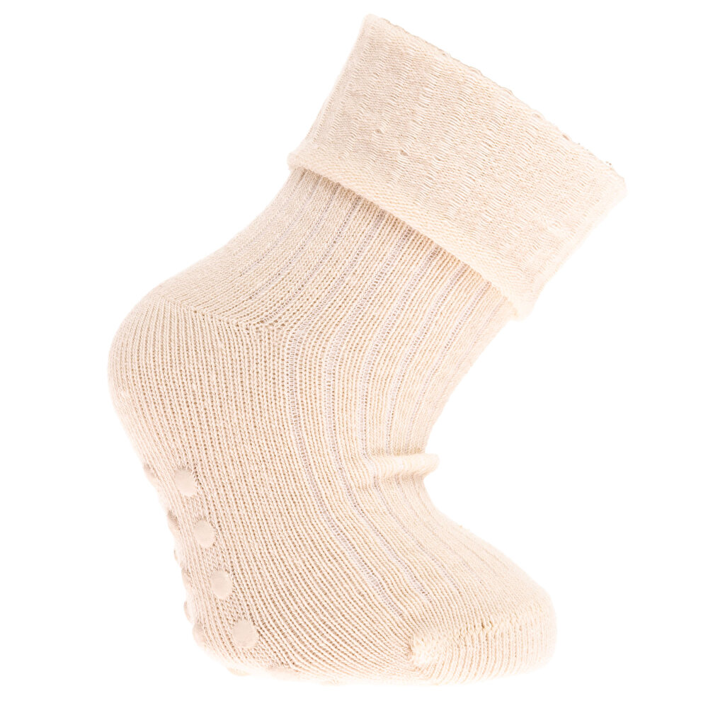 Unisex Kaşkorse Düz Renk 3lü  Kıvrık Çorap Unisex