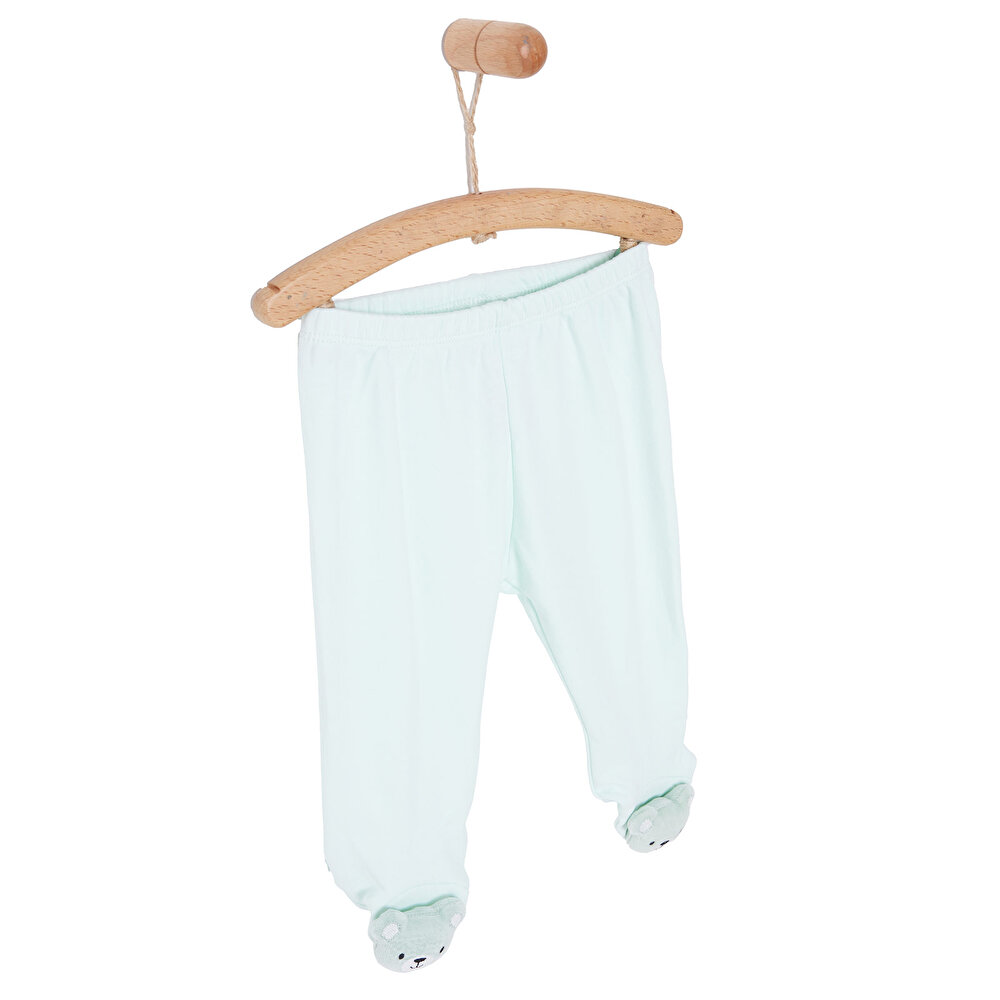 Unisex Yenidoğan Patikli Alt %100 Pamuk