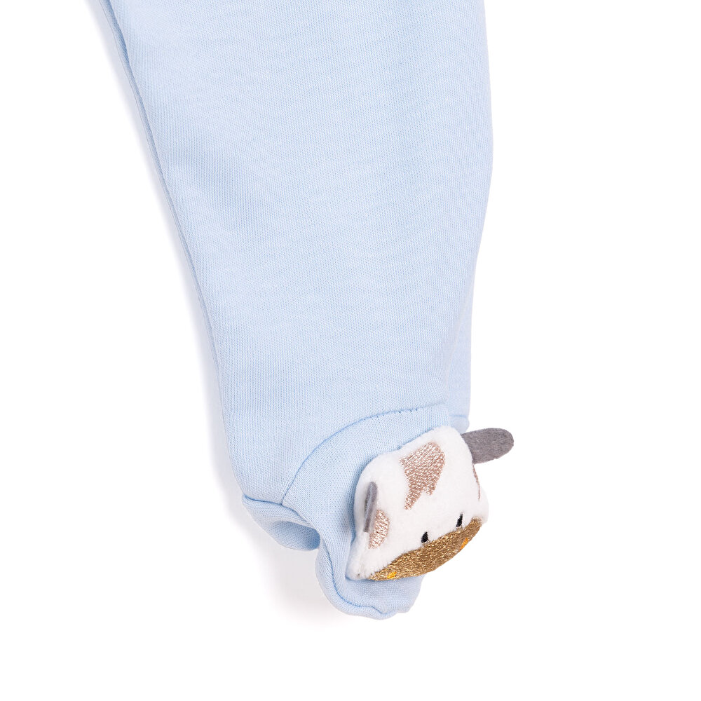 Unisex Yenidoğan Patikli Alt %100 Pamuk