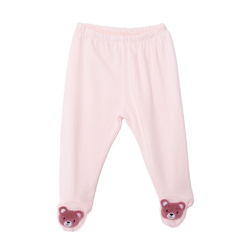 Unisex Yenidoğan Patikli Alt %100 Pamuk