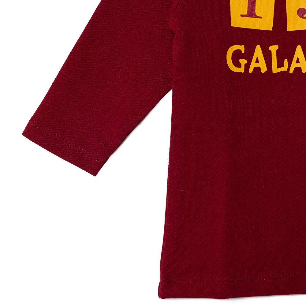 Unisex Sweatshirt İki İplik Bisiklet Yaka Uzun Kol