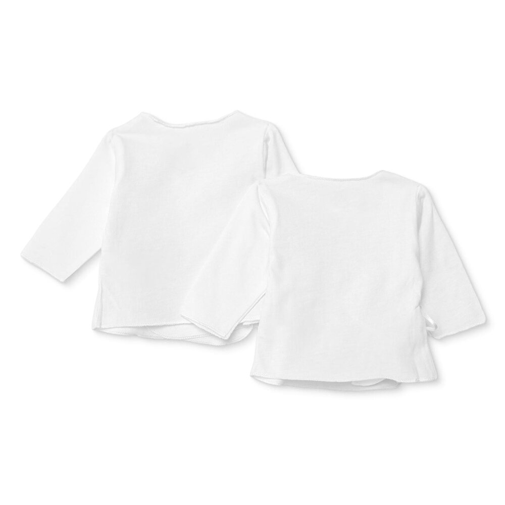 Unisex Yenidoğan İç Zıbın Süprem Zarf Yaka Uzun Kol