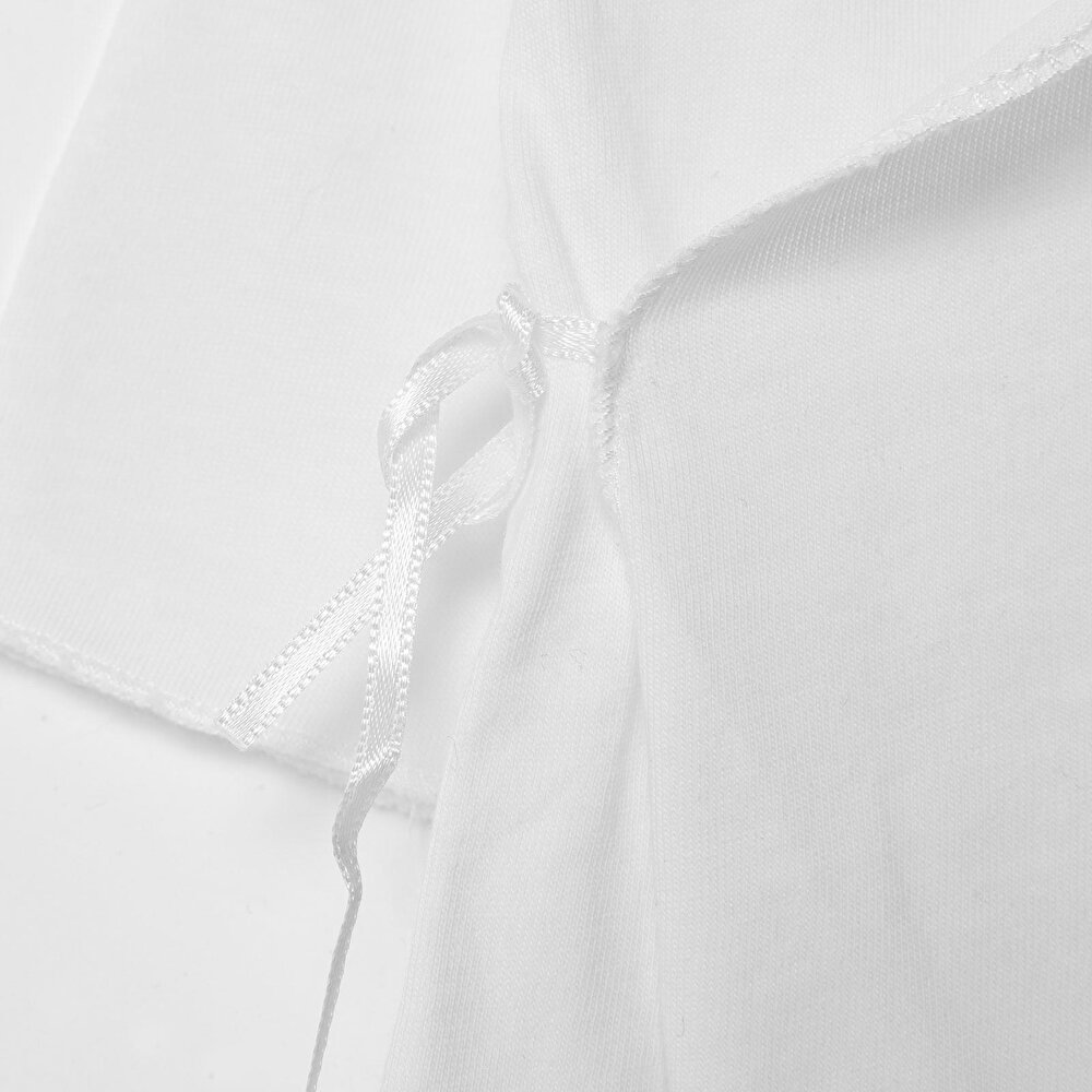 Unisex Yenidoğan İç Zıbın Süprem Zarf Yaka Uzun Kol