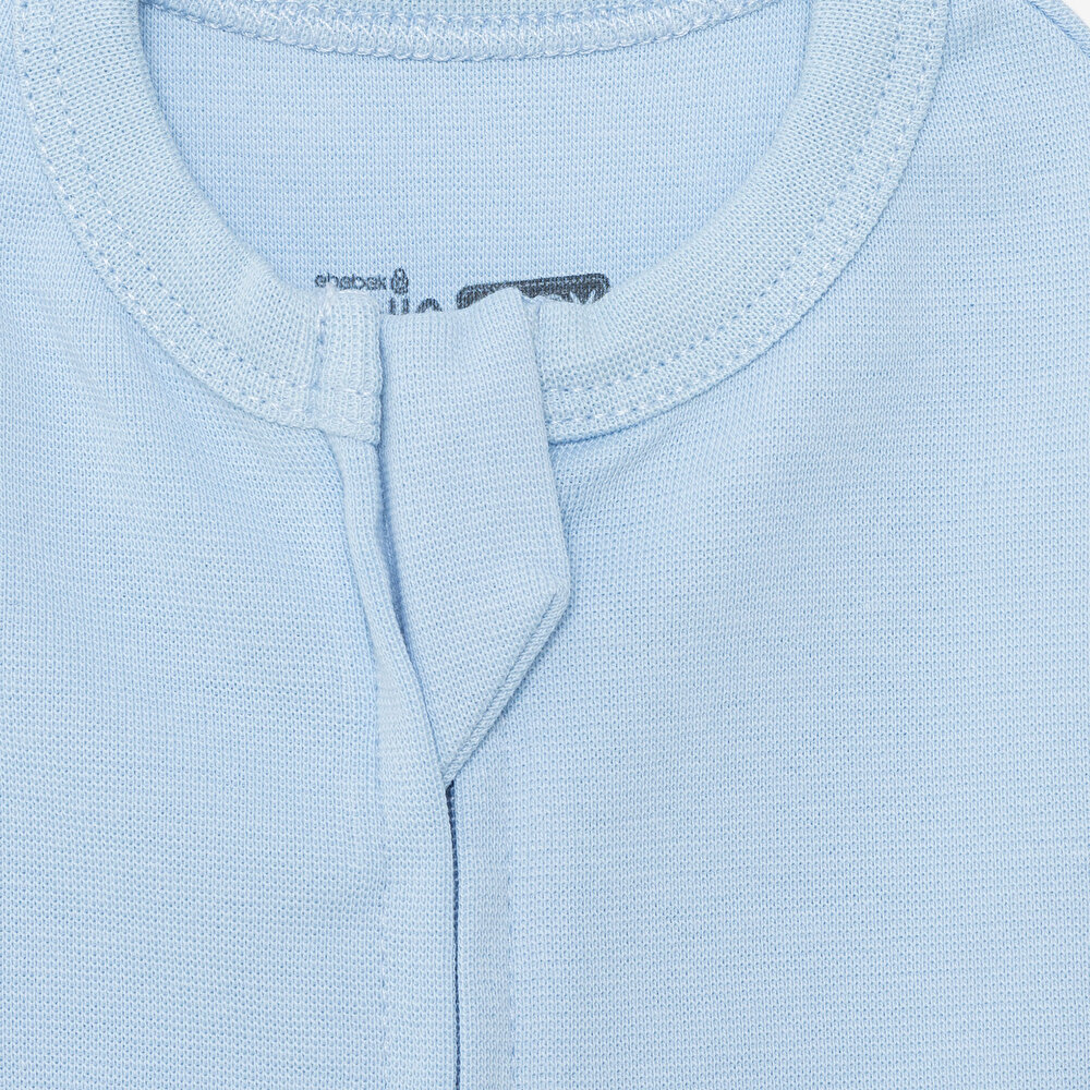 Unisex Yenidoğan Kundak Ribana Bisiklet Yaka