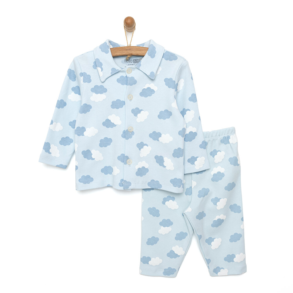 Gömlek Yaka Pijama Takımı