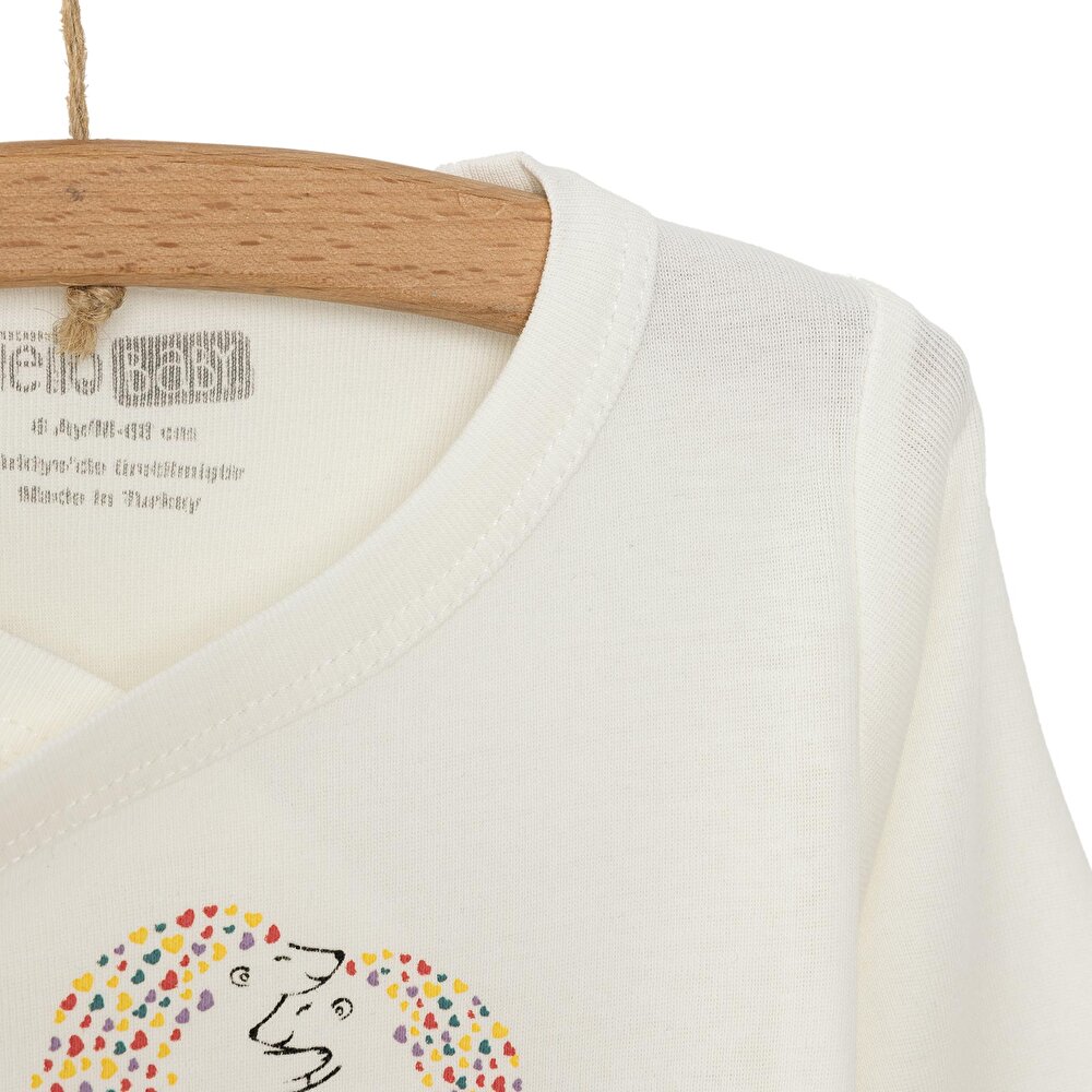 Uzun Kol Zıbın Body Kız Bebek