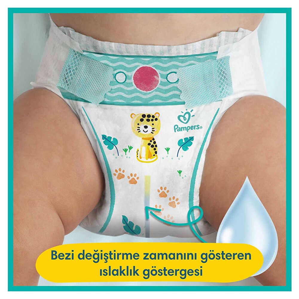 Bebek Bezi Aktif Bebek 3 Beden Midi Ekonomik Paket 6-10 kg 62 Adet