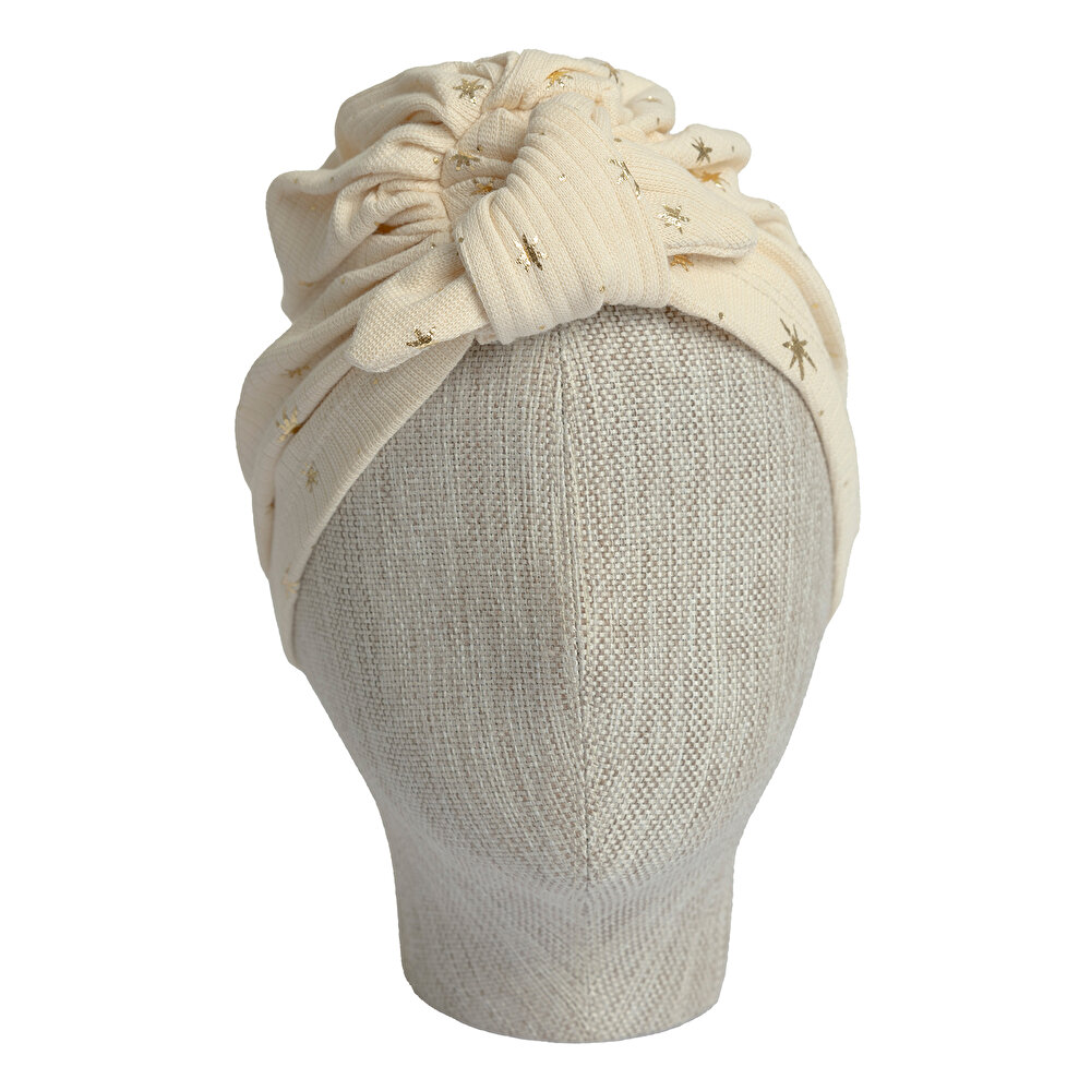 Varak Yıldız Baskılı 2li Bone Kız Bebek