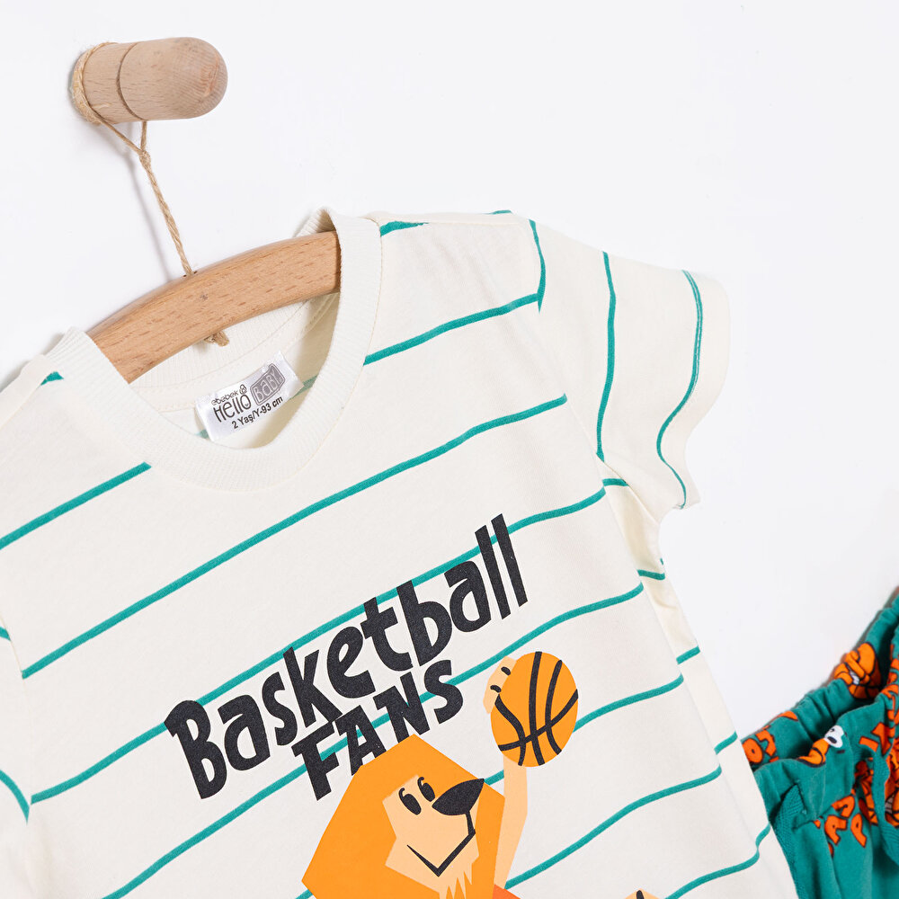 Varsity Erkek Tshirt-Şort Erkek Bebek