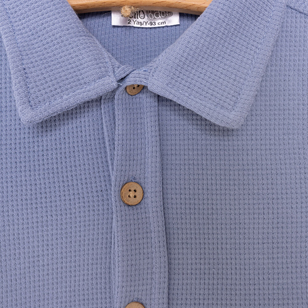 Vehicles Line Erkek Gömlek Erkek Bebek