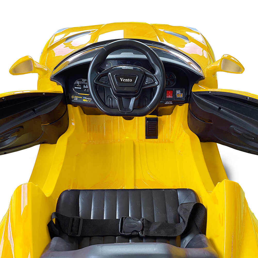 Vento 12 V Akülü Araba Uzaktan Kumandalı 4*2 Sarı