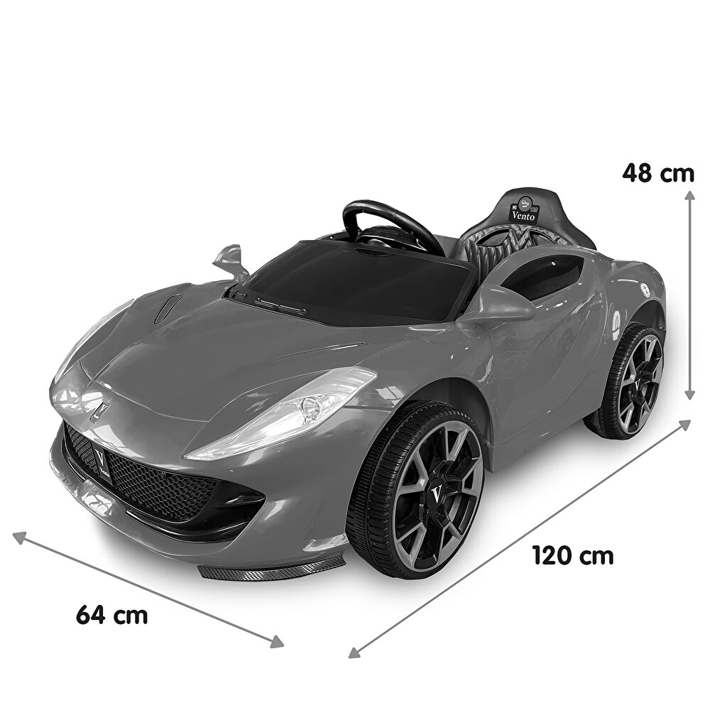 Vento 12 V Akülü Araba Uzaktan Kumandalı 4*2 Sarı