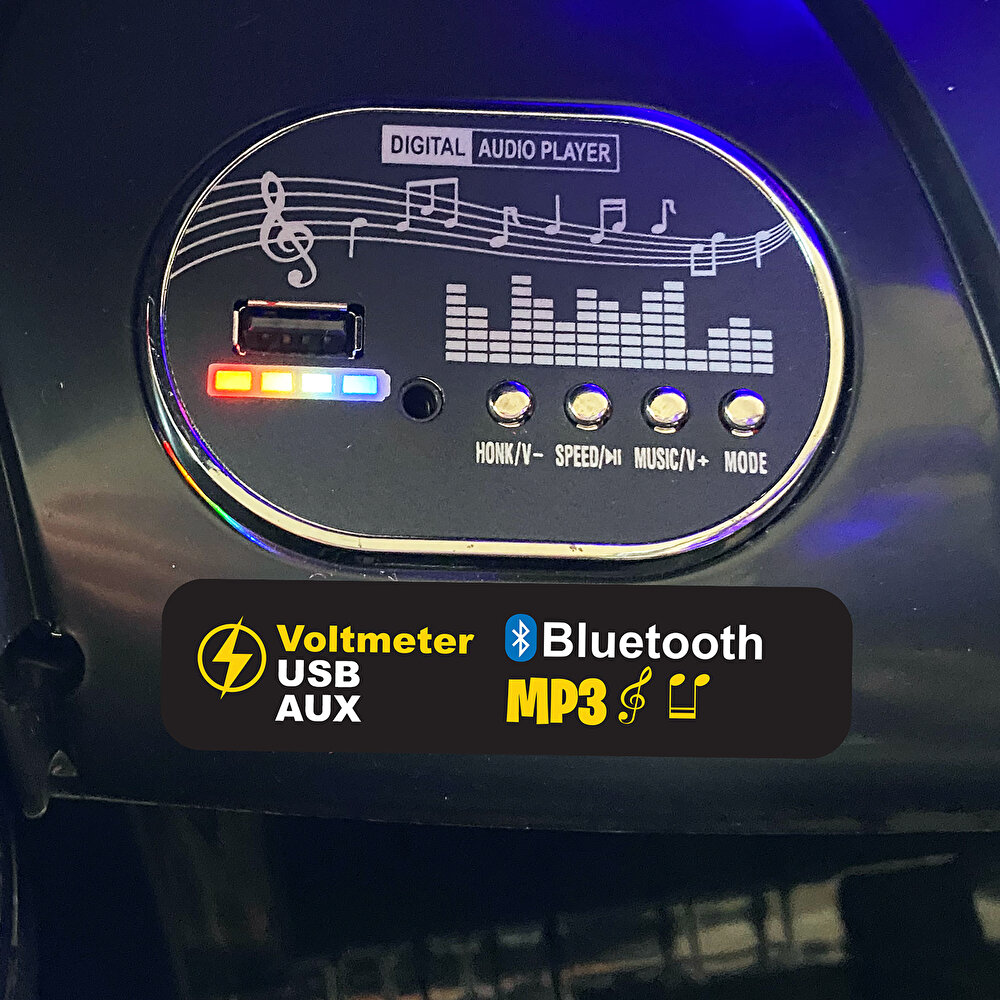 Vento 12 V Akülü Araba Uzaktan Kumandalı 4*2 Kırmızı