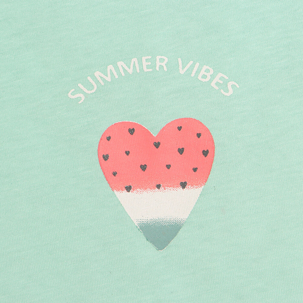 Watermelon Tshirt-Şort Takım Kız Bebek