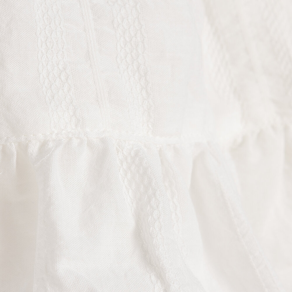WHITE FLOWER Elbise Kız Bebek