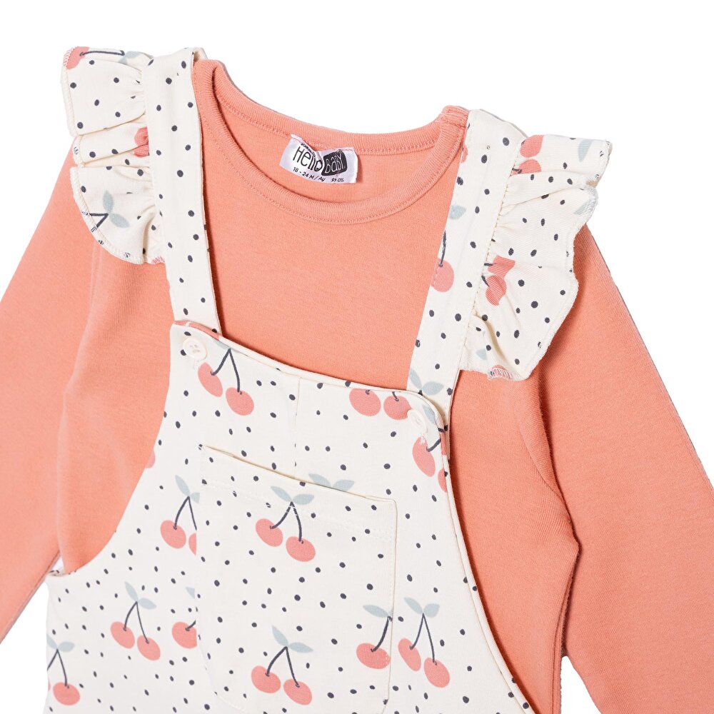 Winter Cherry Salopet-Tshirt