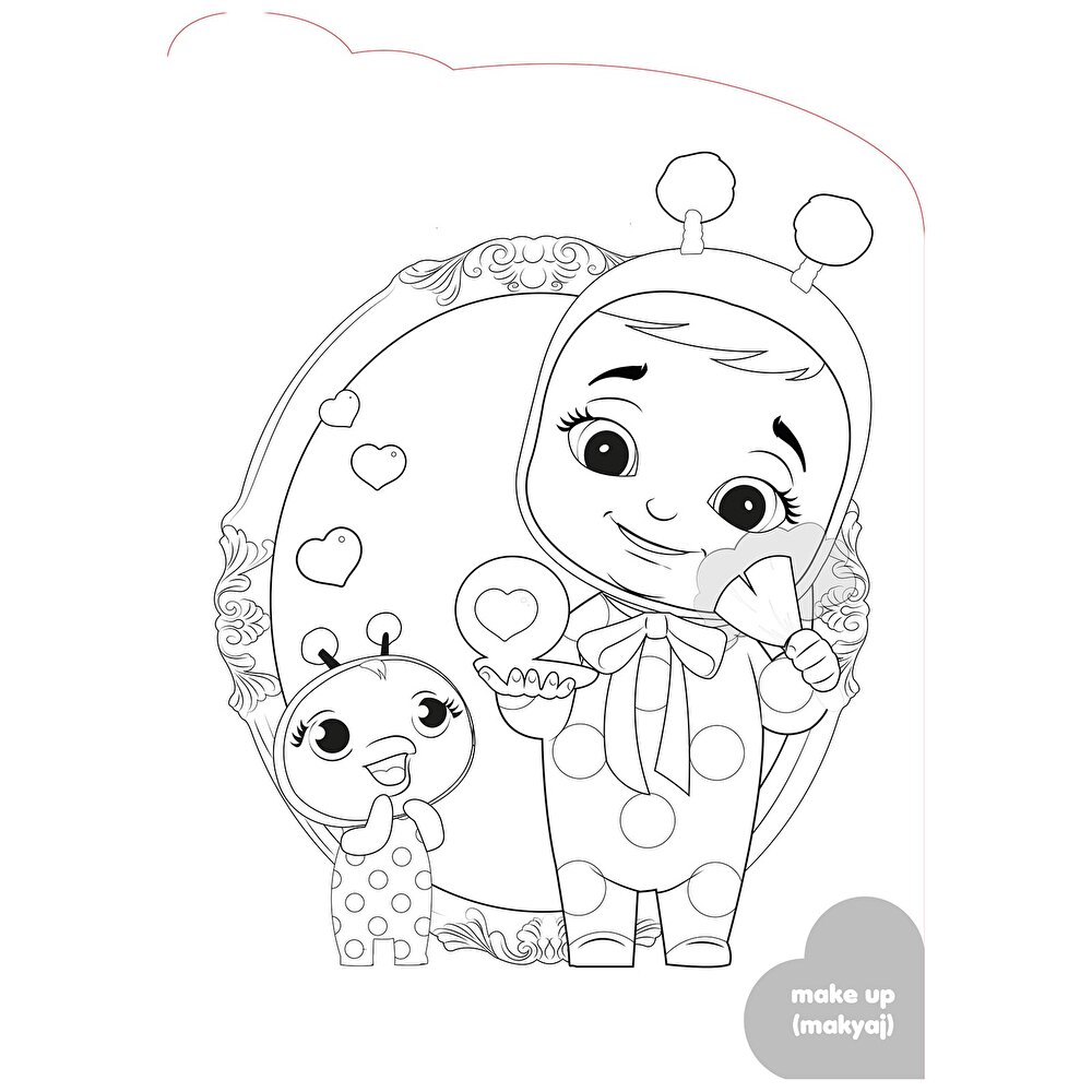 Wow Cry Babıes Boyama Kitabı