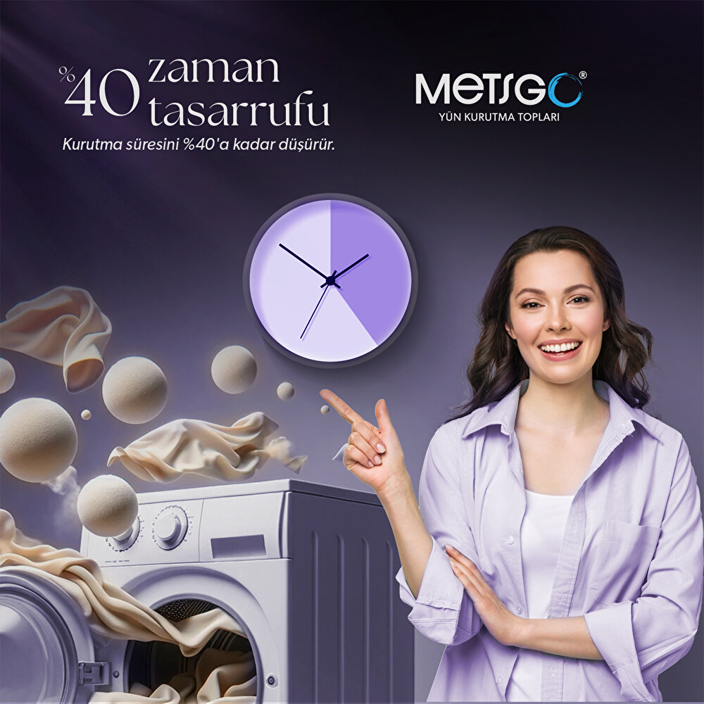 Yün Kurutma Topu 3'lü Set